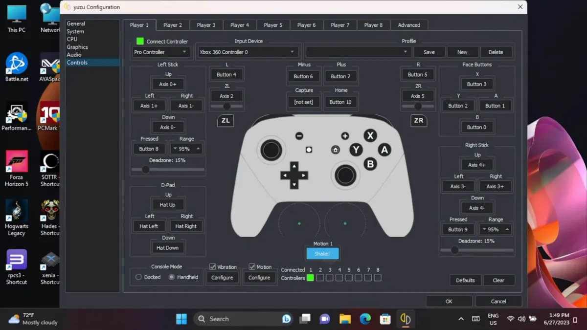 Setting up Handheld Companion