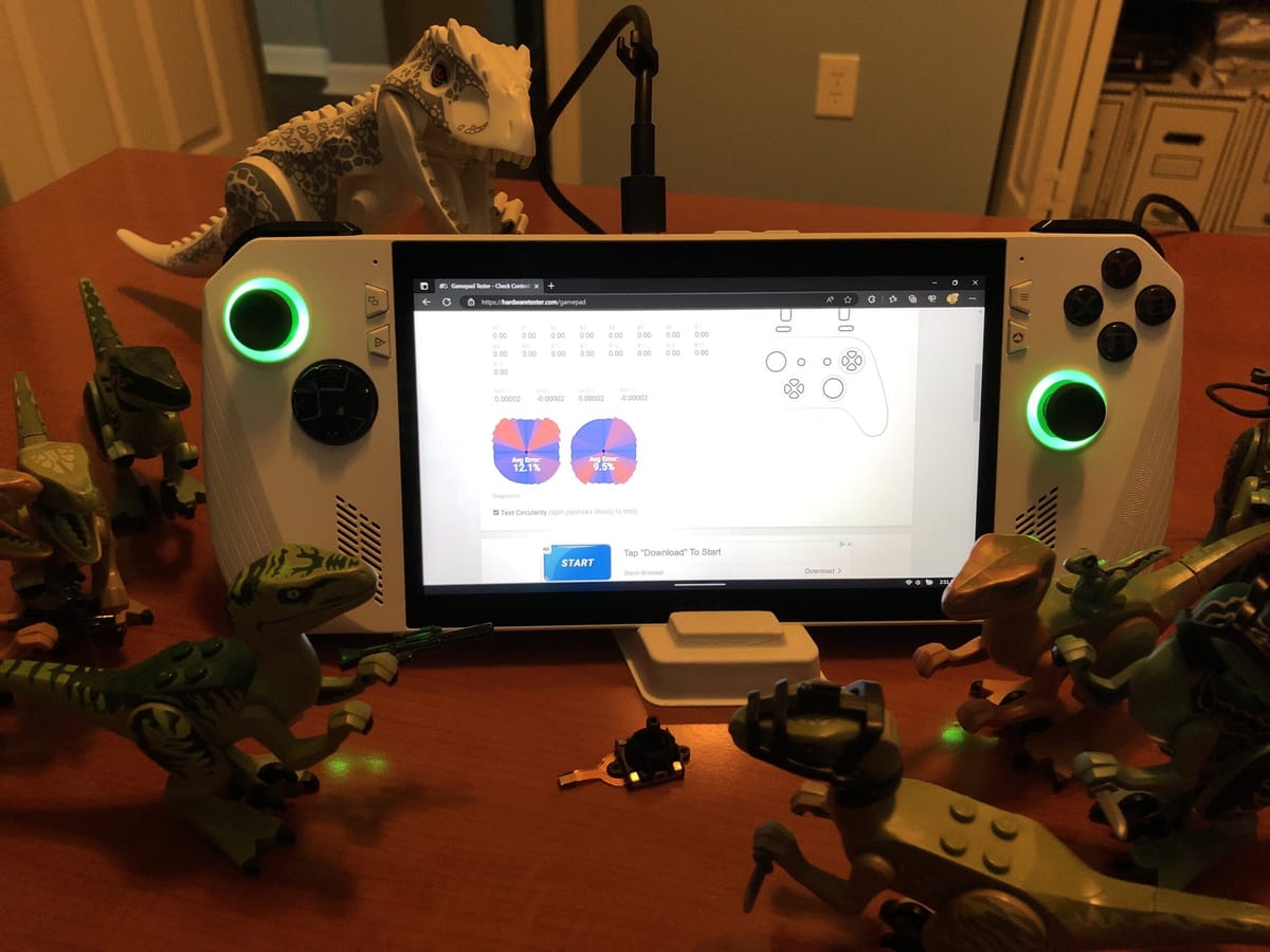 ROG ALLY Hall Effect Upgrade