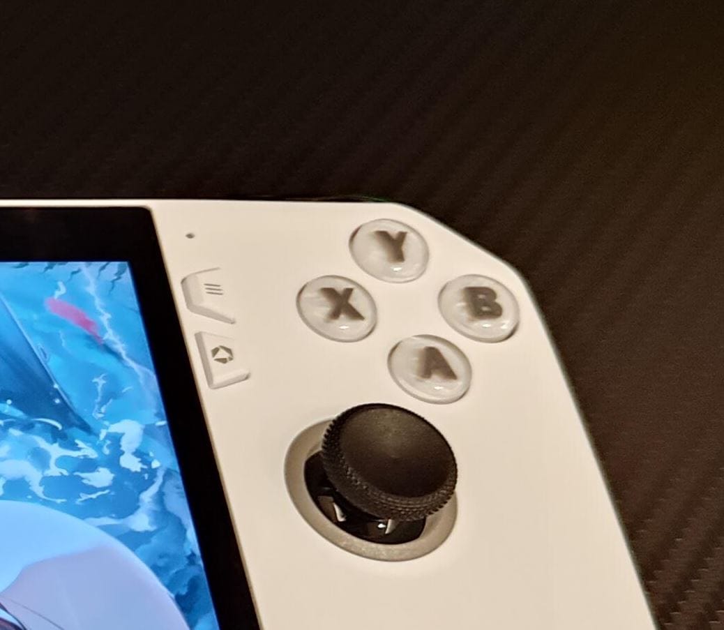 White D-Pad and ABXY Buttons Mod