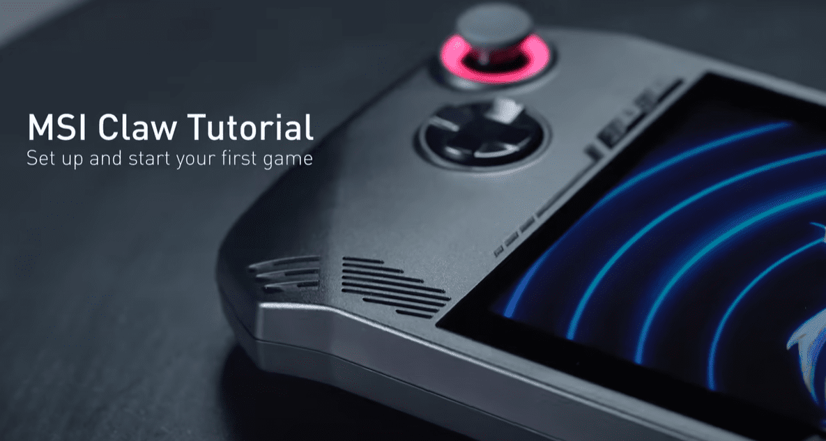 MSI Launched a "Set up your very first Claw" video on Youtube.