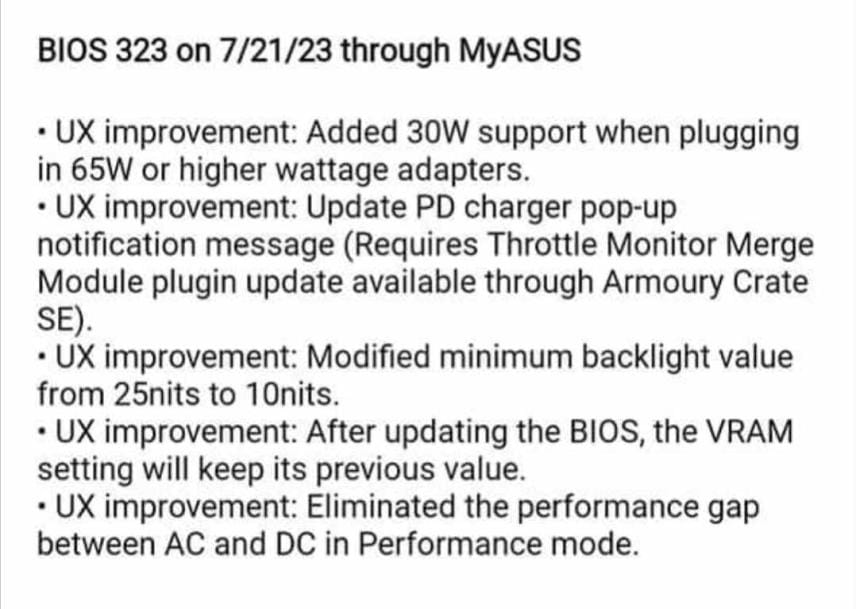 ASUS ROG Ally BIOS 323 Is Almost Here!